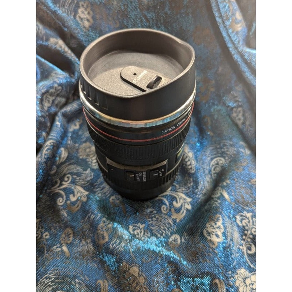 Cannon Camera Lens Coffee Mug